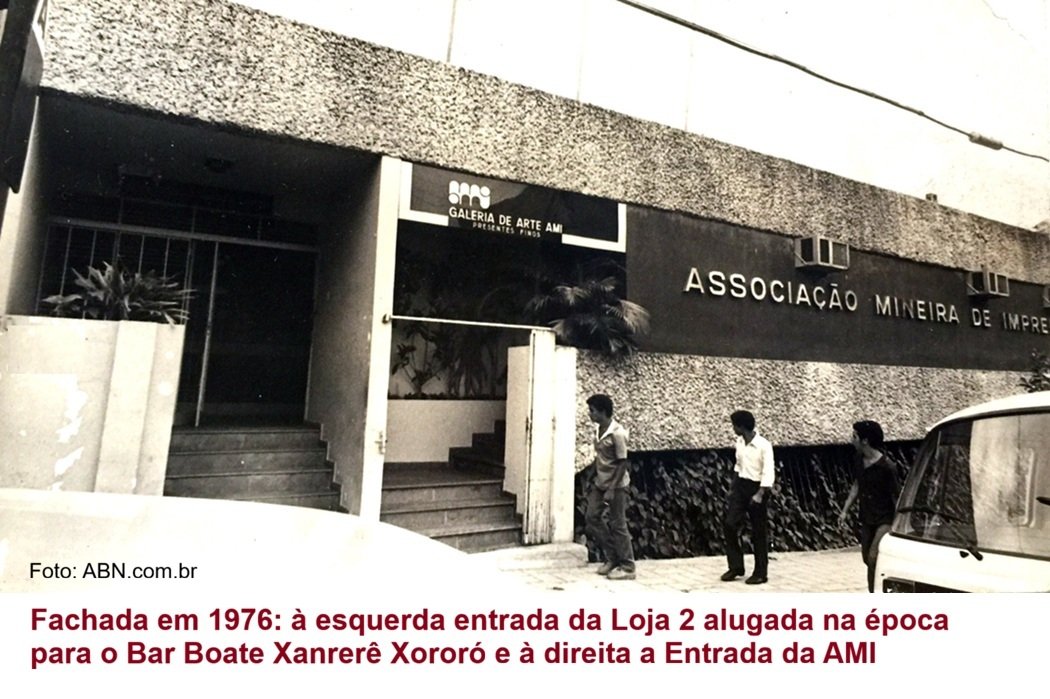 Fachada da AMI em 1976